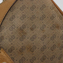 GUCCI Micro GG Supreme Web Sherry Line Bag PVC Beige Gold 89 02 018 Auth 175371-9