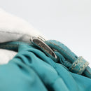 PRADA Hand Bag Nylon Light Blue Silver Auth 175374-10