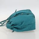 PRADA Hand Bag Nylon Light Blue Silver Auth 175374-3