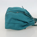 PRADA Hand Bag Nylon Light Blue Silver Auth 175374-4