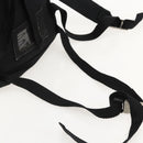 PRADA Backpack Nylon Black Silver Auth 175381-9