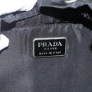 PRADA Backpack Nylon Black Silver Auth 175381-23