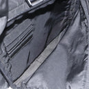 PRADA Backpack Nylon Black Silver Auth 175381-26