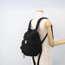 PRADA Backpack Nylon Black Silver Auth 175381-27