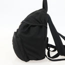PRADA Backpack Nylon Black Silver Auth 175381-4
