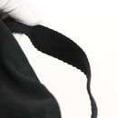 PRADA Backpack Nylon Black Silver Auth 175381-14