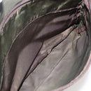 PRADA Shoulder Bag Nylon Khaki Silver Auth 175382-11