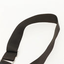 PRADA Shoulder Bag Nylon Khaki Silver Auth 175382-8