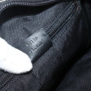 GUCCI GG Canvas Shoulder Bag Black Silver 03136 Auth 175385-12
