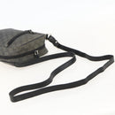 GUCCI GG Canvas Shoulder Bag Black Silver 03136 Auth 175385-7