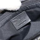 GUCCI GG Canvas Accessory Pouch Black Gold 07198 Auth 175386A-16