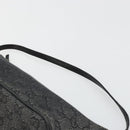 GUCCI GG Canvas Accessory Pouch Black Gold 07198 Auth 175386A-8