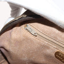 GUCCI GG Plus Supreme Shoulder Bag PVC Beige Gold Auth 175391-21
