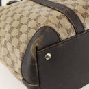GUCCI GG Crystal Tote Bag Coated Canvas Beige Gold 336660 Auth 175392-16