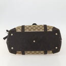 GUCCI GG Crystal Tote Bag Coated Canvas Beige Gold 336660 Auth 175392-5