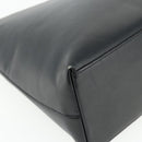 GUCCI Bamboo Shoulder Bag Leather Black Gold 001 3007 Auth 175395-14