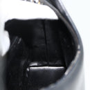 GUCCI Bamboo Shoulder Bag Leather Black Gold 001 3007 Auth 175395-18