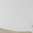 PRADA Hand Bag Nylon Ivory Silver Auth 175398-8