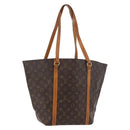 LOUIS VUITTON Monogram Sac Shopping Tote Bag M51108 LV Auth 175401-1