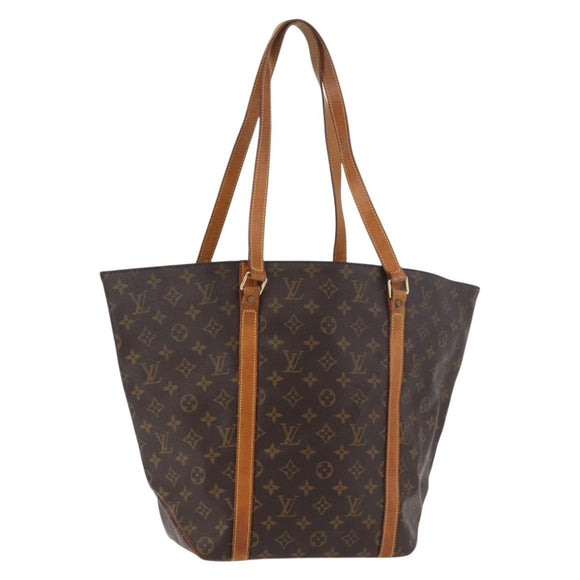 LOUIS VUITTON Monogram Sac Shopping Tote Bag M51108 LV Auth 175401