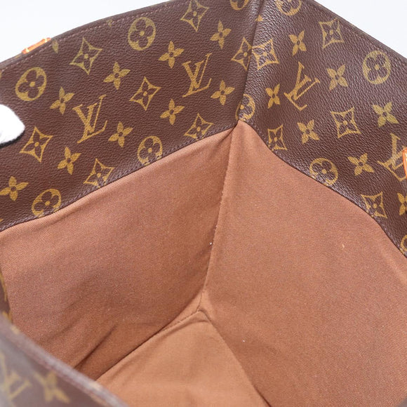 LOUIS VUITTON Monogram Sac Shopping Tote Bag M51108 LV Auth 175401