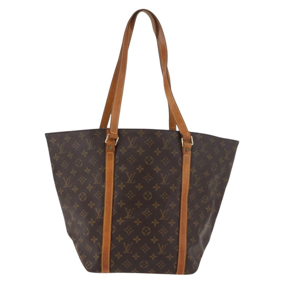 LOUIS VUITTON Monogram Sac Shopping Tote Bag M51108 LV Auth 175401