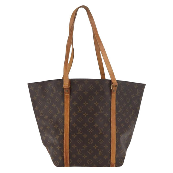 LOUIS VUITTON Monogram Sac Shopping Tote Bag M51108 LV Auth 175401