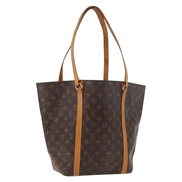 LOUIS VUITTON Monogram Sac Shopping Tote Bag M51108 LV Auth 175402
