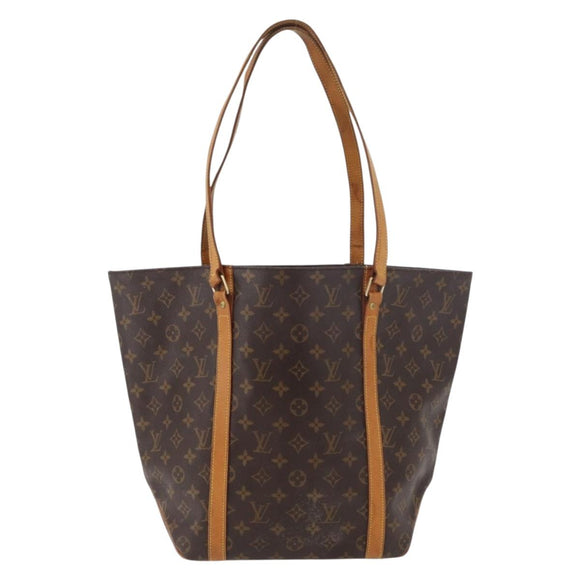 LOUIS VUITTON Monogram Sac Shopping Tote Bag M51108 LV Auth 175402