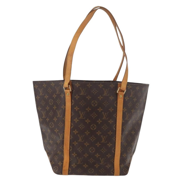LOUIS VUITTON Monogram Sac Shopping Tote Bag M51108 LV Auth 175402