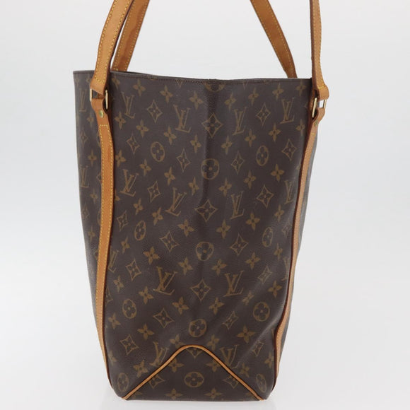 LOUIS VUITTON Monogram Sac Shopping Tote Bag M51108 LV Auth 175402
