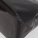 LOUIS VUITTON Monogram Vernis Wilshire PM Hand Bag Amarante M93641 Auth 175410-17