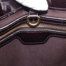 LOUIS VUITTON Monogram Vernis Wilshire PM Hand Bag Amarante M93641 Auth 175410-19
