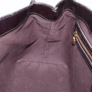 LOUIS VUITTON Monogram Vernis Wilshire PM Handtas Amarante M93641 Auth 175410-21