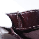 LOUIS VUITTON Monogram Vernis Wilshire PM Handtas Amarante M93641 Auth 175410-12