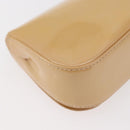 LOUIS VUITTON Vernis Pochette Sobie Tasche Rose Flow Lantern M93489 LV Auth 175411A-15