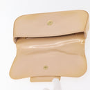 LOUIS VUITTON Vernis Pochette Sobie Tasche Rose Flow Lantern M93489 LV Auth 175411A-8