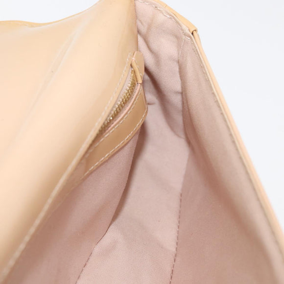 LOUIS VUITTON Vernis Pochette Sobie Tasche Rose Flow Lantern M93489 LV Auth 175411A