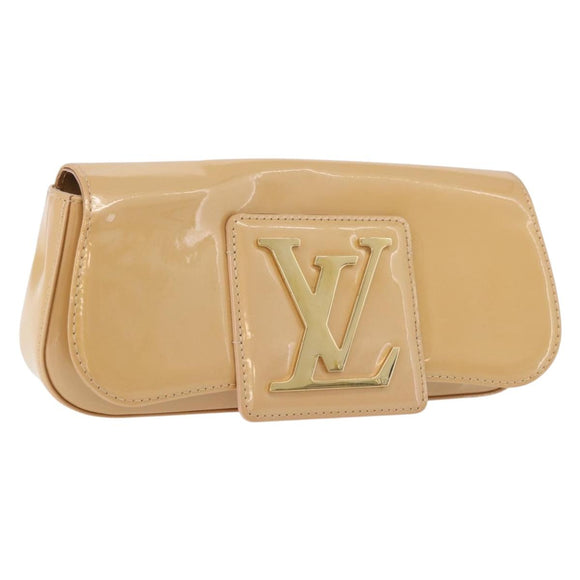 LOUIS VUITTON Vernis Pochette Sobie Tasche Rose Flow Lantern M93489 LV Auth 175411A
