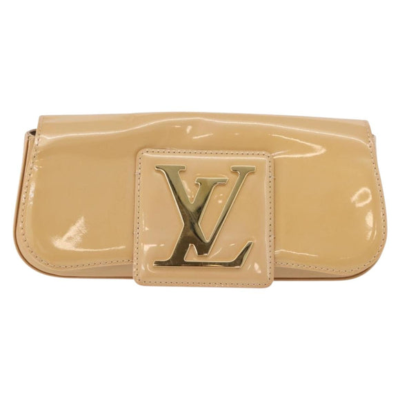 LOUIS VUITTON Vernis Pochette Sobie Tasche Rose Flow Lantern M93489 LV Auth 175411A
