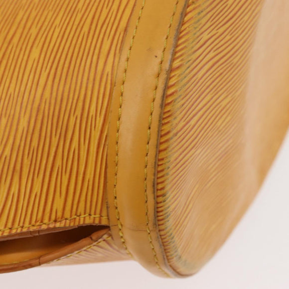 LOUIS VUITTON Epi Saint Jacques Shoulder Bag Yellow M52269 LV Auth 175412