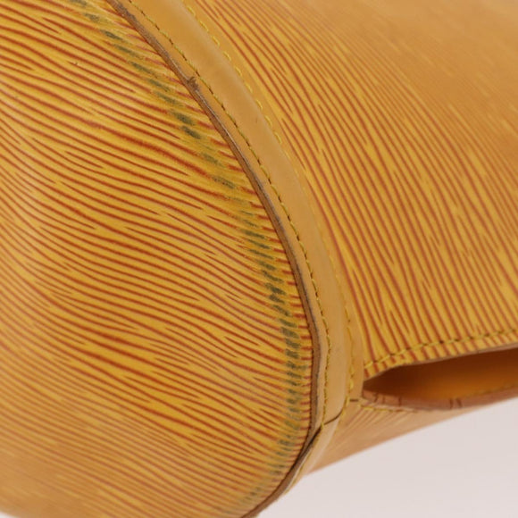 LOUIS VUITTON Epi Saint Jacques Shoulder Bag Yellow M52269 LV Auth 175412