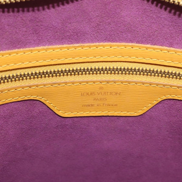 LOUIS VUITTON Epi Saint Jacques Shoulder Bag Yellow M52269 LV Auth 175412