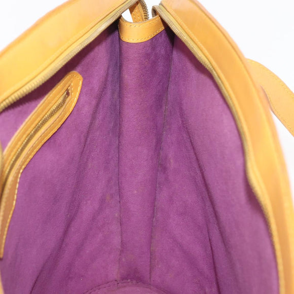 LOUIS VUITTON Epi Saint Jacques Shoulder Bag Yellow M52269 LV Auth 175412