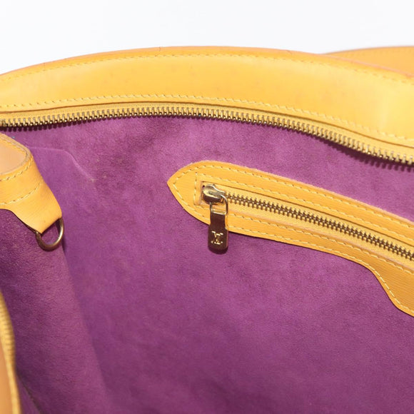 LOUIS VUITTON Epi Saint Jacques Shoulder Bag Yellow M52269 LV Auth 175412