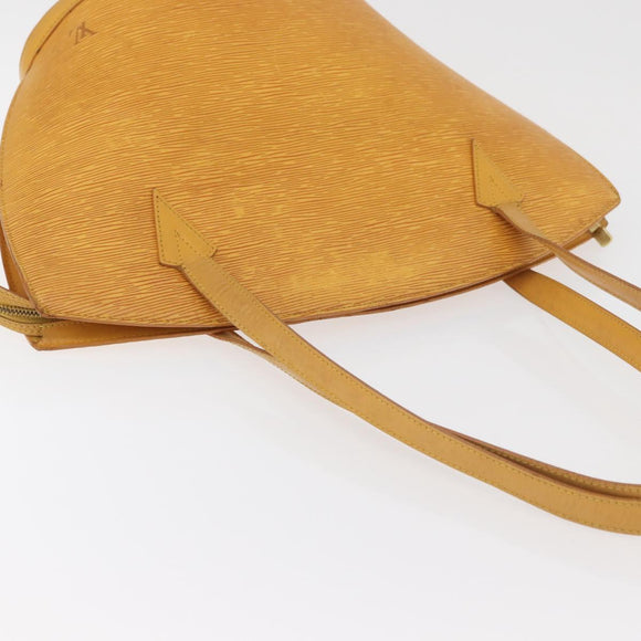 LOUIS VUITTON Epi Saint Jacques Shoulder Bag Yellow M52269 LV Auth 175412