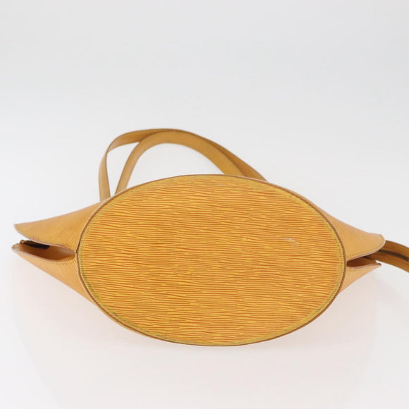 LOUIS VUITTON Epi Saint Jacques Shoulder Bag Yellow M52269 LV Auth 175412