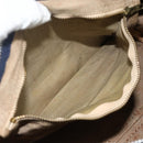 Christian Dior Trotter Canvas Boston Bag Navy Silver Auth 175414-19