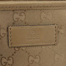 GUCCI GG Implementation Tote Bag PVC Gold 211138 Auth 175419-14