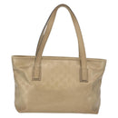GUCCI GG Implementation Tote Bag PVC Gold 211138 Auth 175419-3